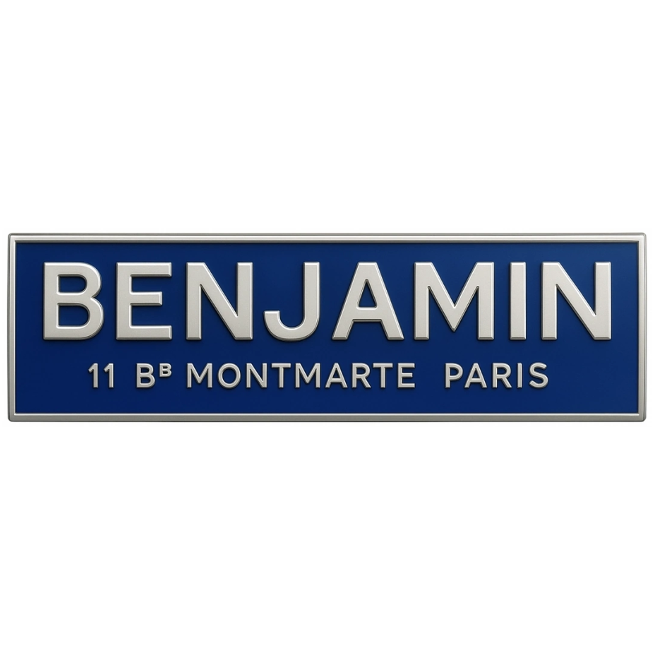 Логотип автомобильной компании Benjamin