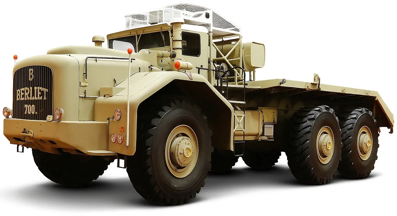 Самый большой грузовик в мире Berliet T100