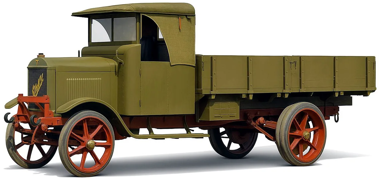 Старинный грузовик Berliet CBA 1927 