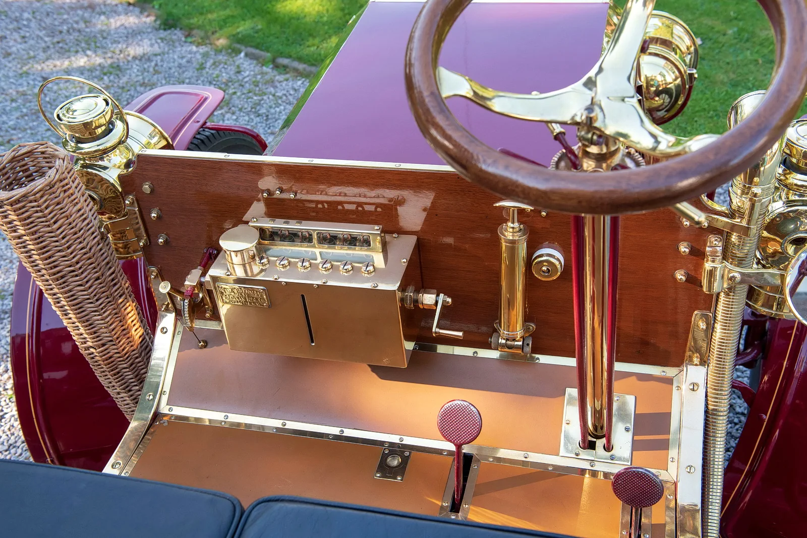 Приборная панель Brennan 14/18HP Twin Cylinder Five Seater Rear Entrance Tonneau '1904