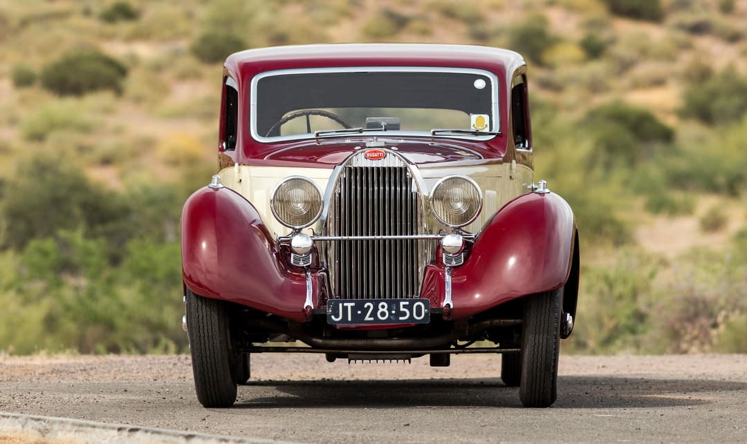 Bugatti Type 57 Pillarless Sports Coupe by Graber '1937 вид спереди