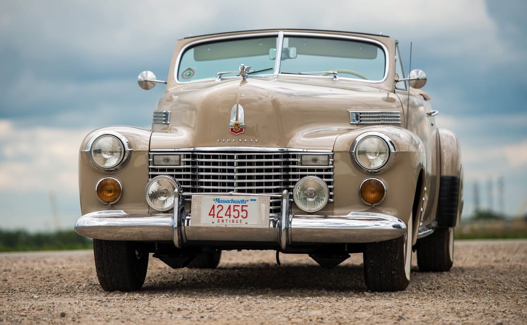 Cadillac Sixty-Two Convertible Coupe Deluxe '1941 вид спереди