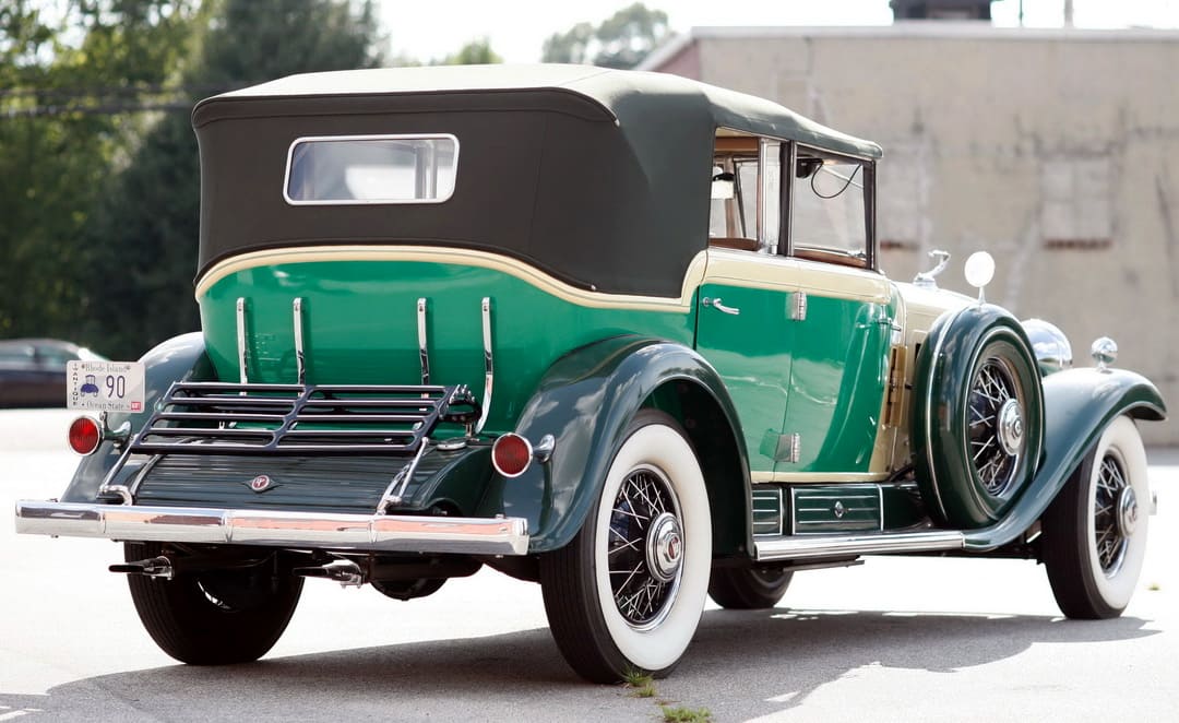 Cadillac V16 452 All-Weather Phaeton by Fleetwood '1930 вид сзади