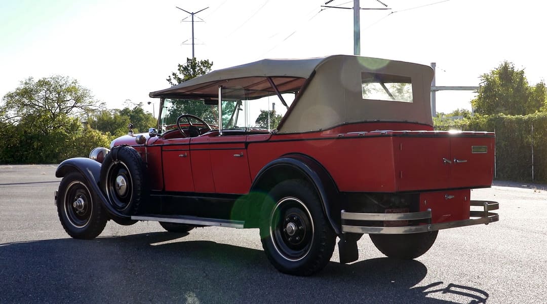 Cadillac 341-A V8 Tourer '1927 вид сзади