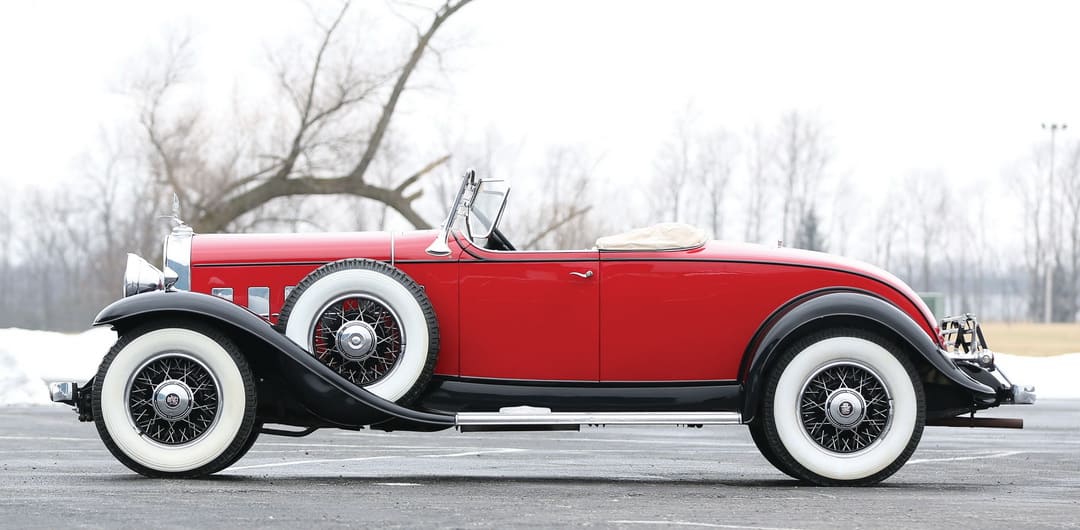 Cadillac V8 355-A Roadster by Fleetwood '1931 вид сбоку