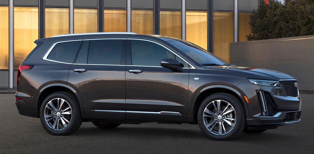 Cadillac XT6 Luxury '2019 вид сбоку