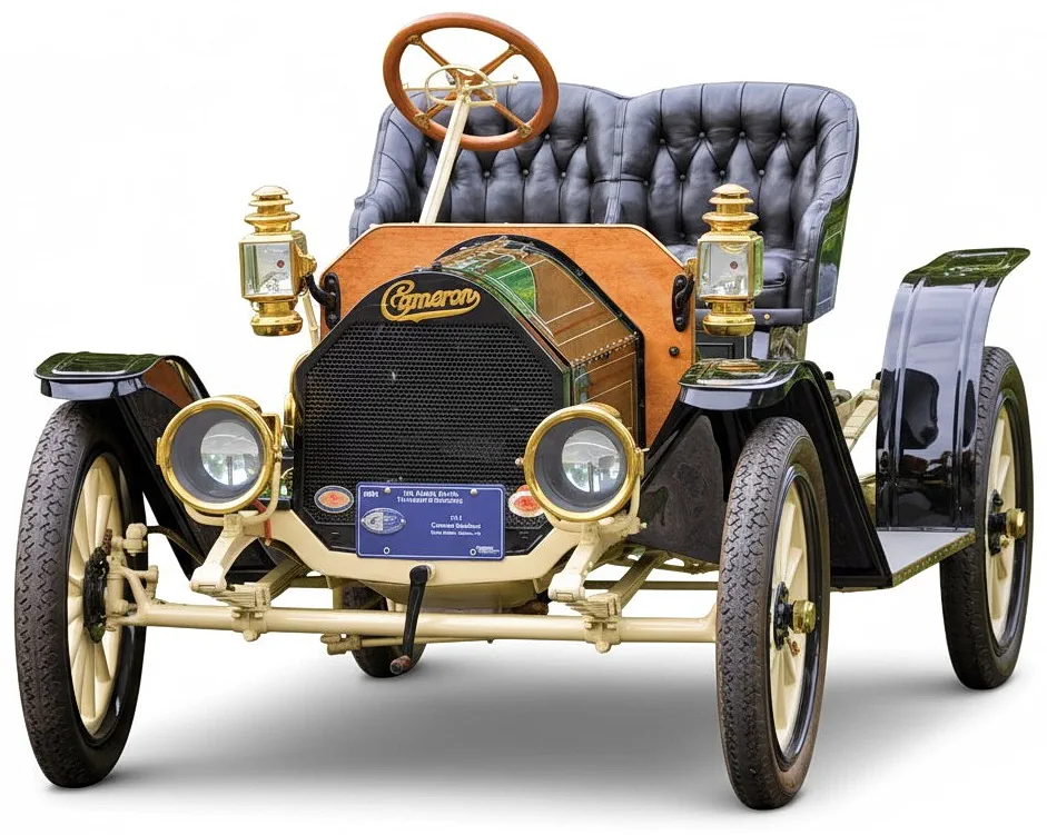 Cameron Model 24 Open-Back Runabout '1911 вид спереди