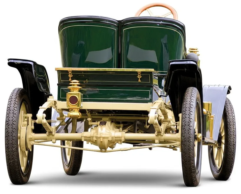 Cameron Model 24 Open-Back Runabout '1911 вид сзади