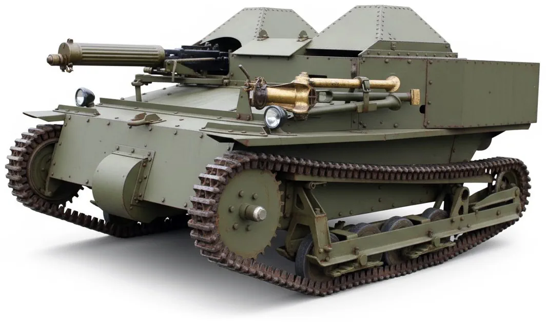 01 Английская танкетка Carden Loyd Mk.VI