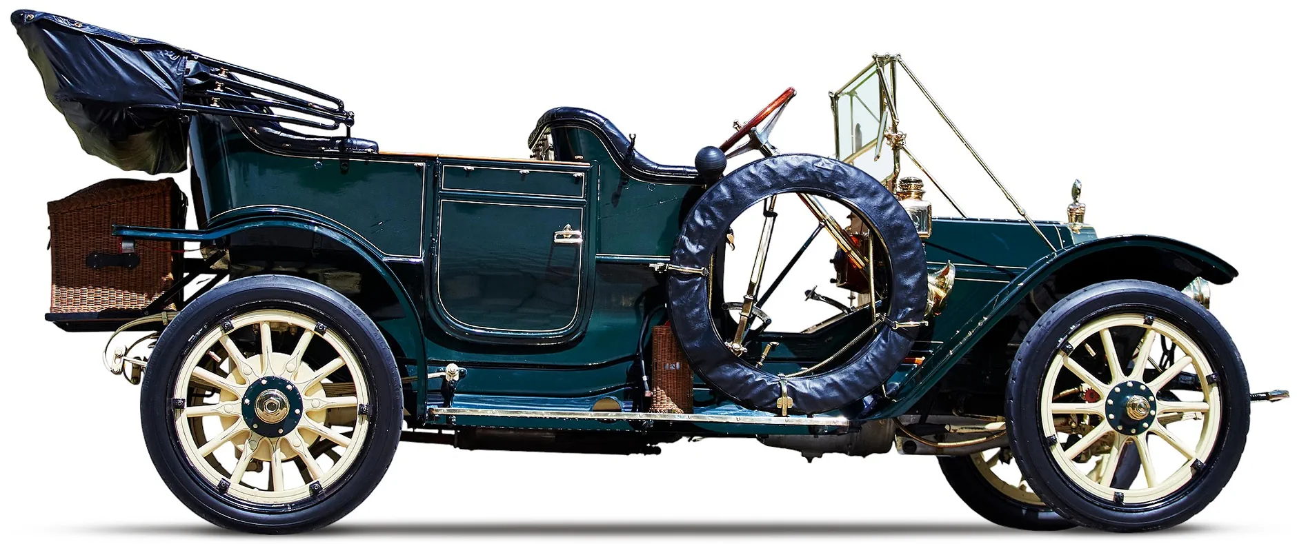Chalmers-Detroit Model K 30 Touring Car 1910 вид сбоку