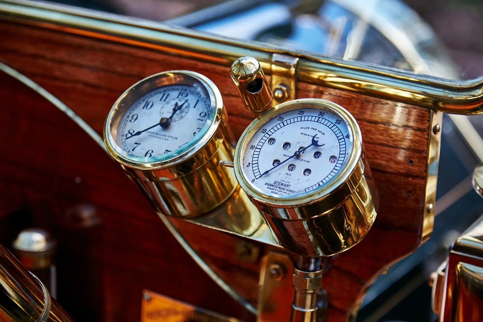 Приборная панель Chalmers-Detroit Model K 30 Touring Car 1910
