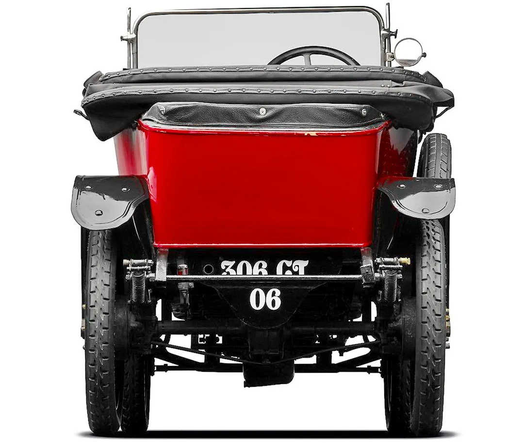 Charron Type TC Charronette Cabriolet '1920 вид сзади