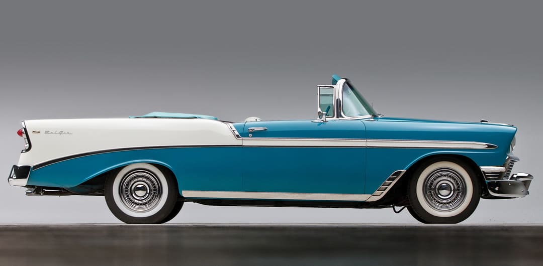Chevrolet Bel Air Convertible '1956 вид сбоку