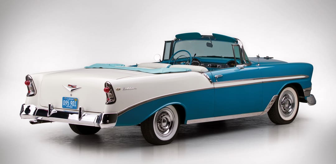 Chevrolet Bel Air Convertible '1956 вид сбоку