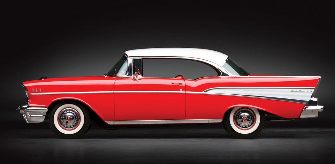 Chevrolet Bel Air Sport Coupe '1957 вид сбоку
