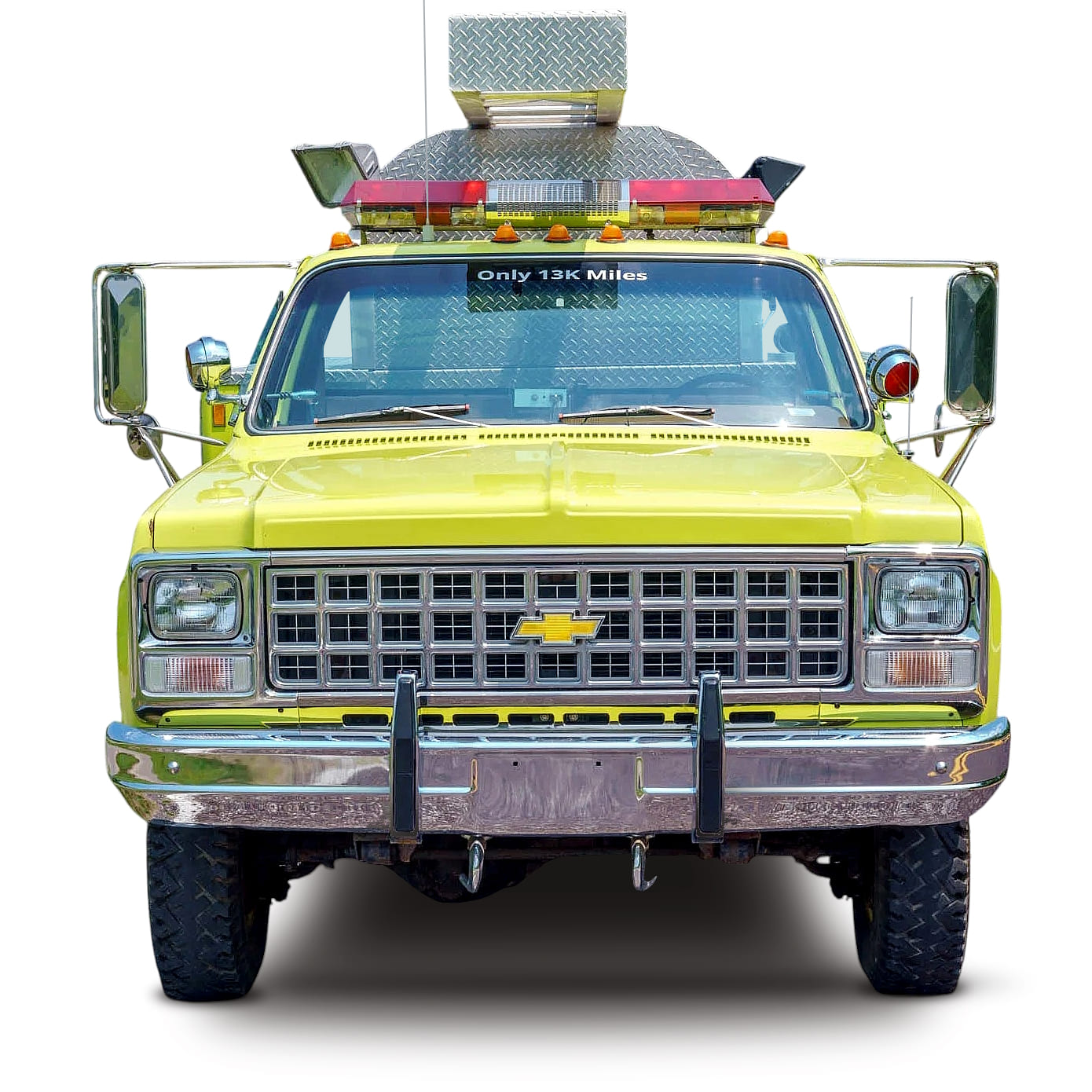 Chevrolet K30 Scottsdale Dually Fire Truck '1980 вид спереди