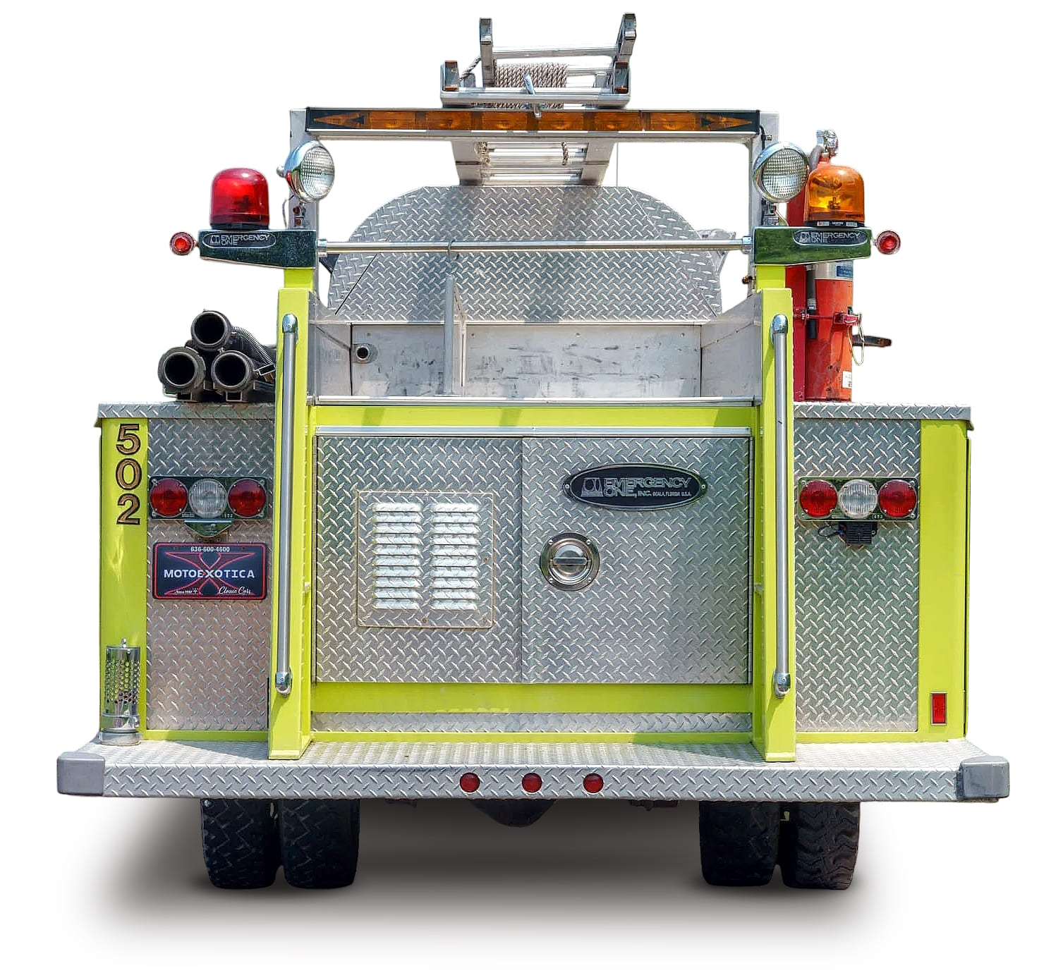 Chevrolet K30 Scottsdale Dually Fire Truck '1980 вид сзади