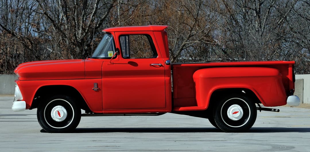 Chevrolet C10 Stepside Pickup '1963 вид сбоку