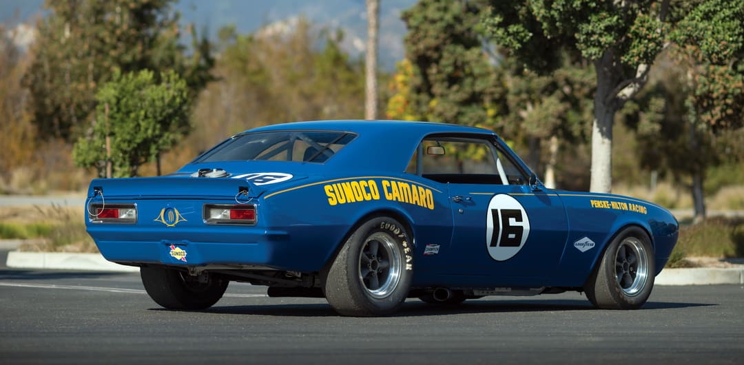 Chevrolet Camaro Z/28 Penske/Sunoco Trans Am '1968 вид сбоку