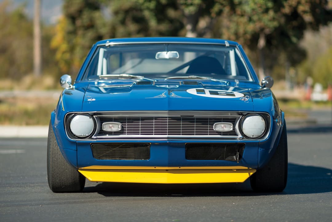 Chevrolet Camaro Z/28 Penske/Sunoco Trans Am '1968 вид спереди