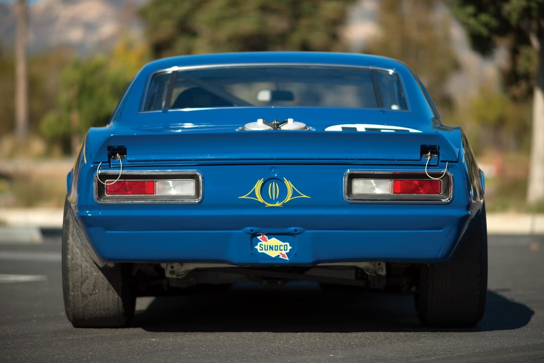 Chevrolet Camaro Z/28 Penske/Sunoco Trans Am '1968 вид сзади