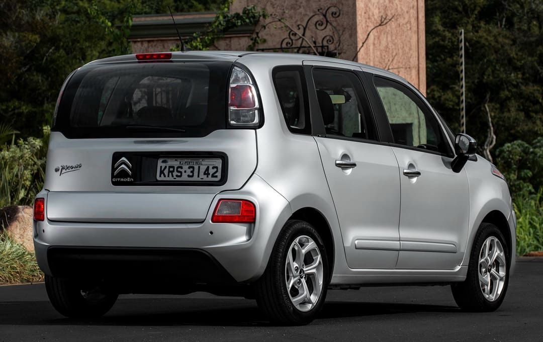 Citroën C3 Picasso '2011–15 вид сзади