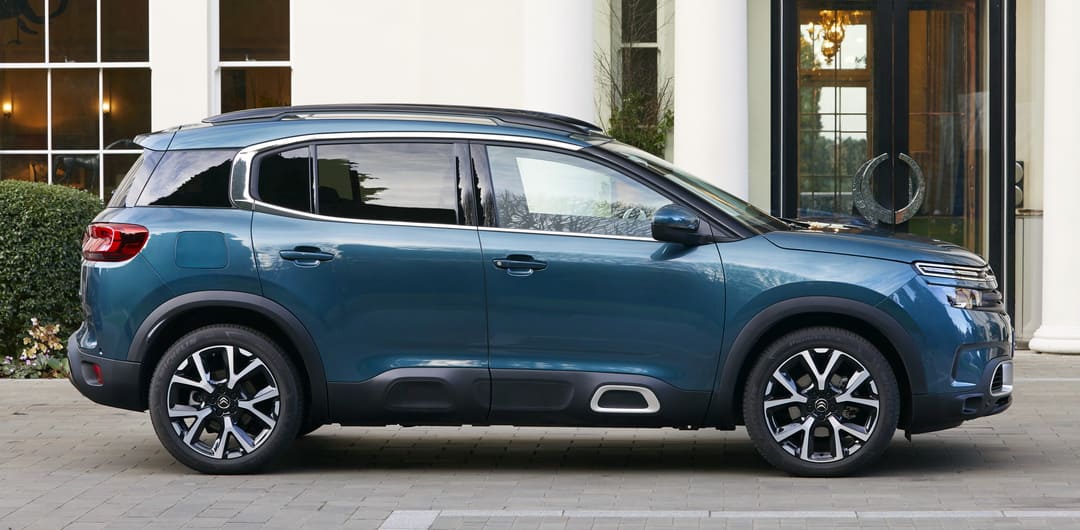 Citroën C5 Aircross '2017–22 вид сбоку