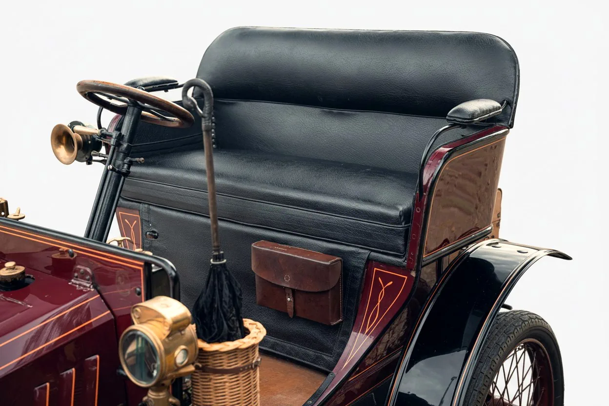 Интерьер автомобиля Clément Type B Voiturette '1902