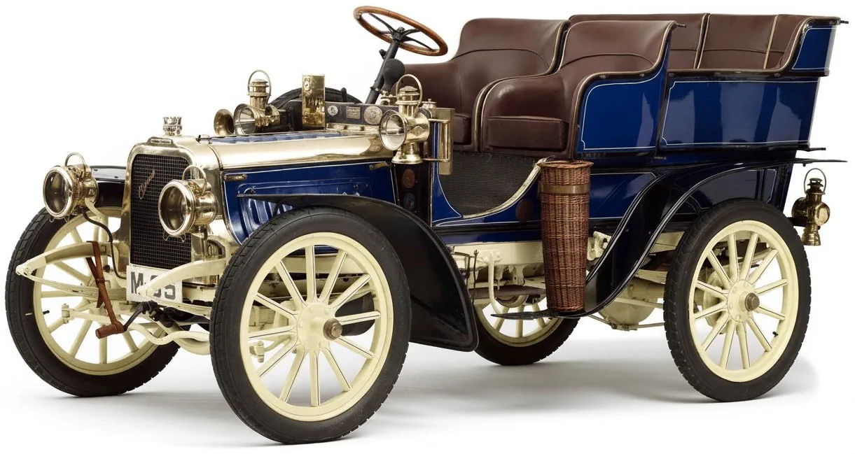 Clément Type AC4R 12/16 HP Rear-Entrance Tonneau '1902–03