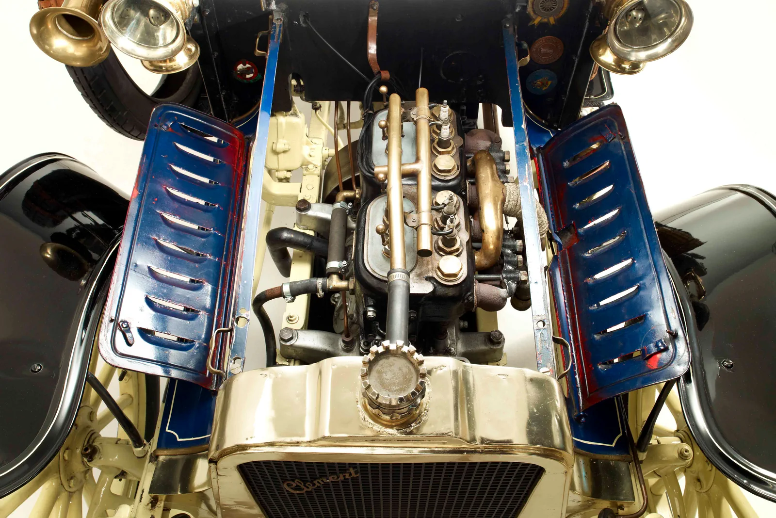 Двигатель Clément Type AC4R 12/16 HP Rear-Entrance Tonneau '1902–03