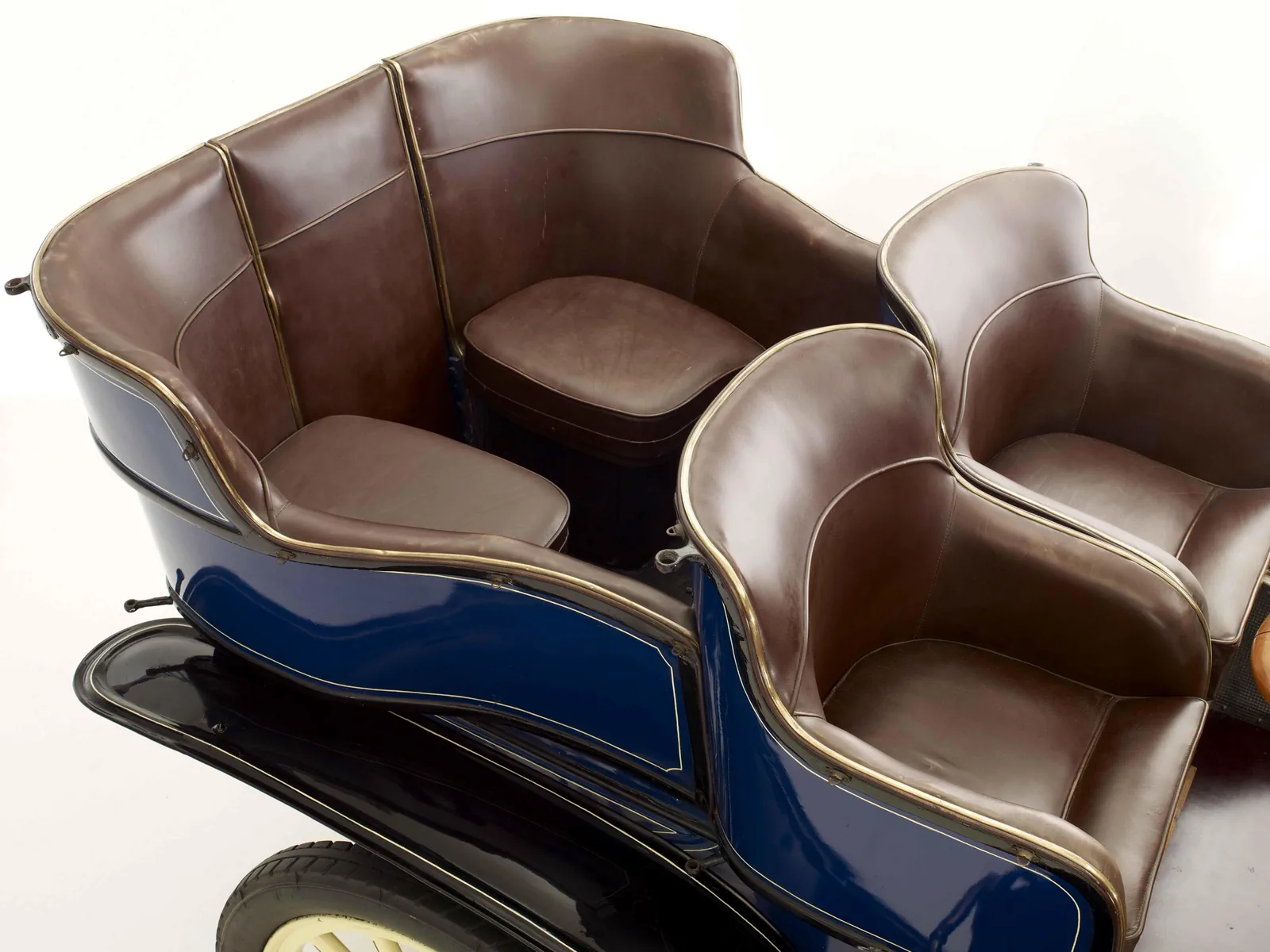 Сиденья в салоне автомобиля Clément Type AC4R 12/16 HP Rear-Entrance Tonneau '1902–03