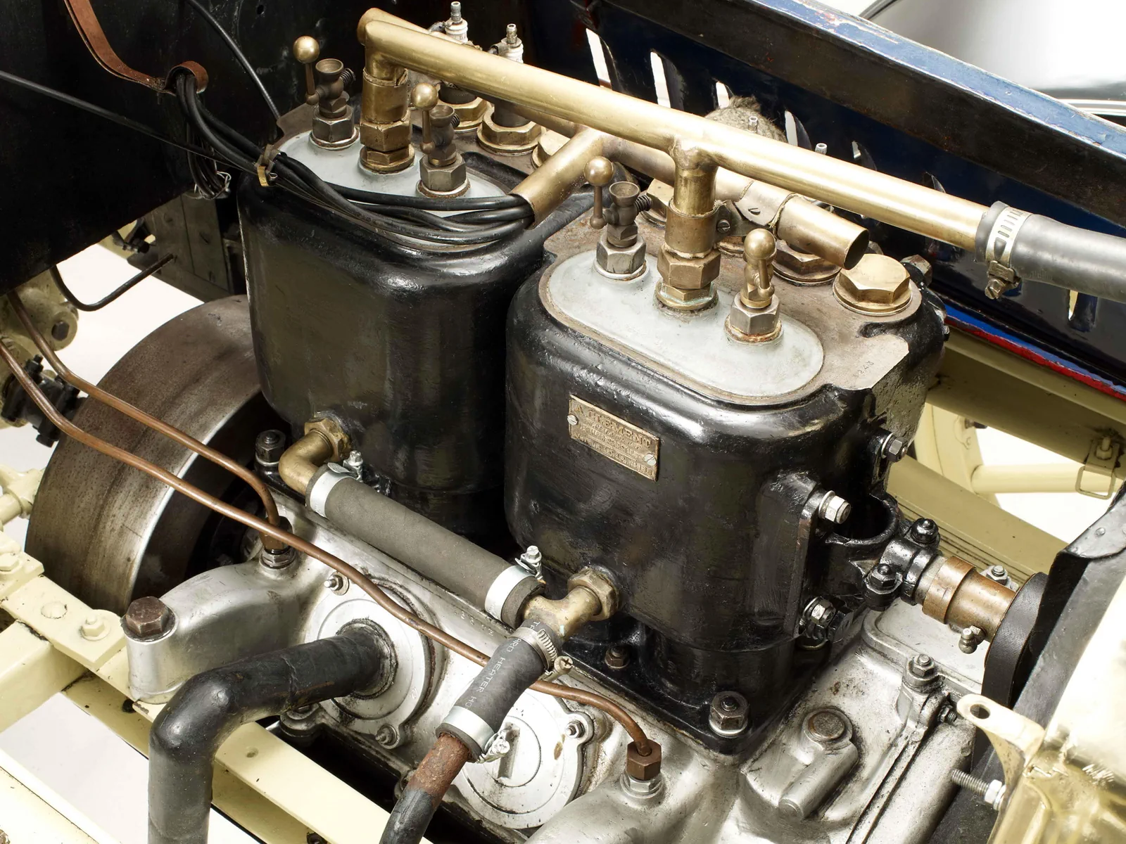 Двигатель Clément Type AC4R 12/16 HP Rear-Entrance Tonneau '1902–03