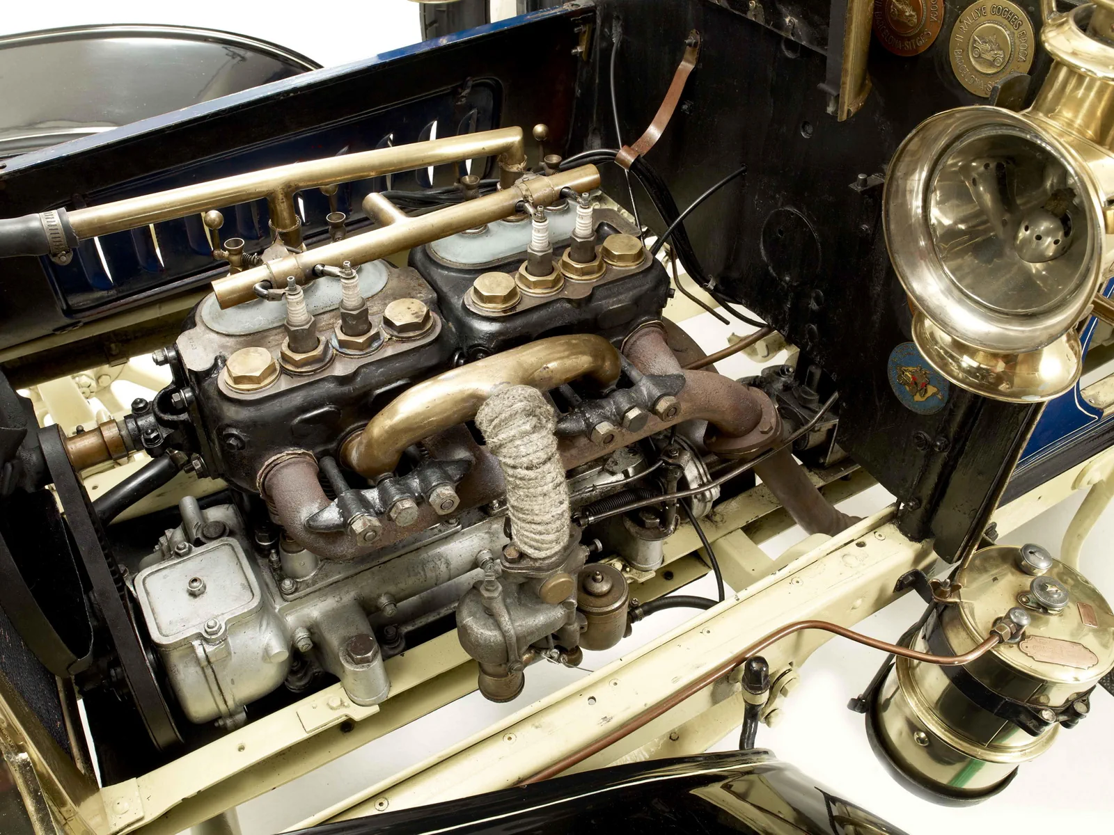 Двигатель Clément Type AC4R 12/16 HP Rear-Entrance Tonneau '1902–03