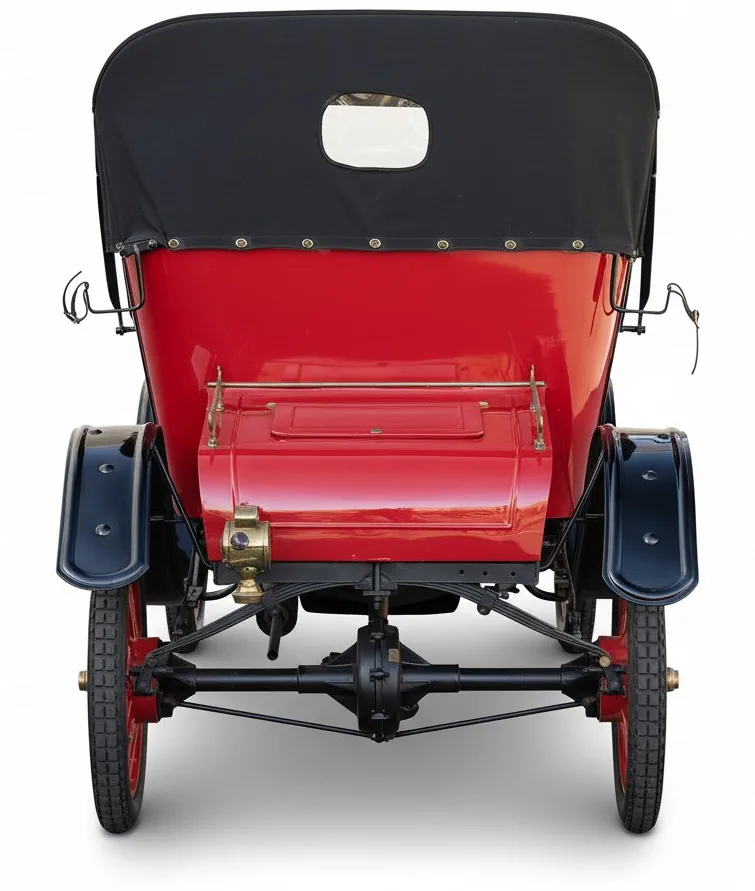 Clément-Bayard Type 4M2 '1912 вид сзади