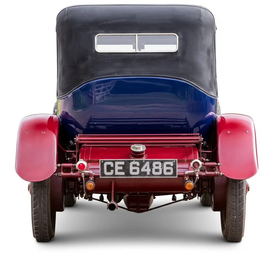 Clément-Talbot 25/50 HP 4½-Litre Type 4SW All-Weather Tourer '1919 вид сзади