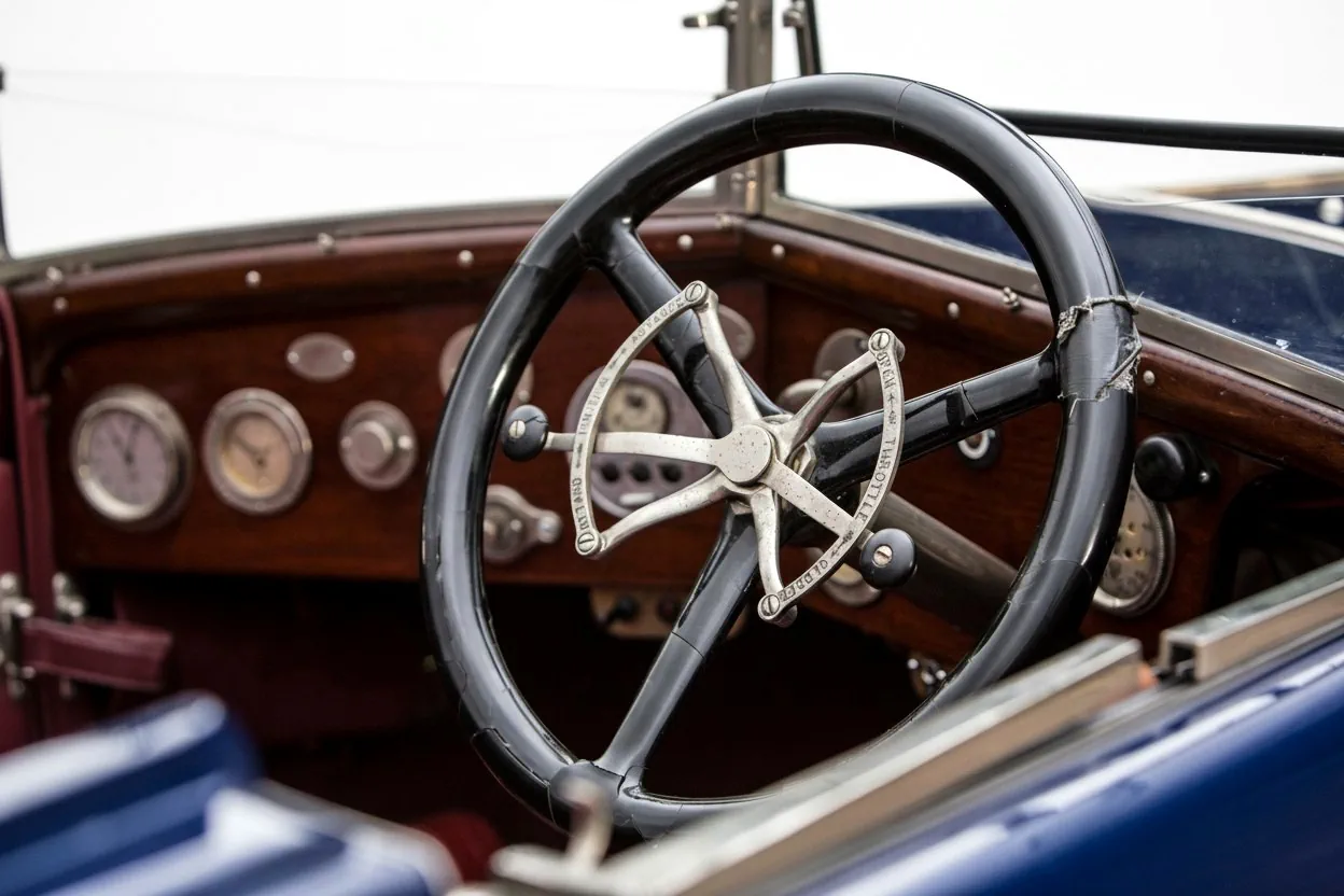 Рулевое колесо Clément-Talbot 25/50 HP 4½-Litre Type 4SW All-Weather Tourer '1919