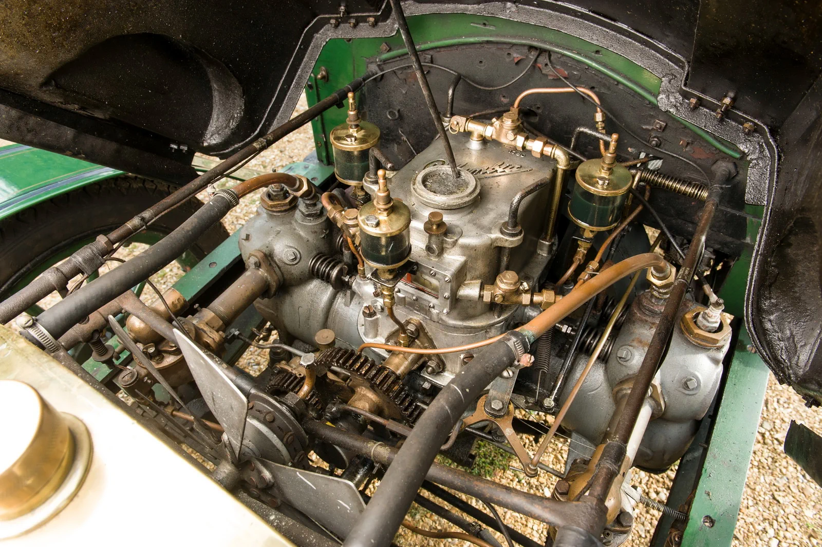 Двигатель Columbia Mark XLIII Two-Cylinder Rear Entrance Tonneau '1904