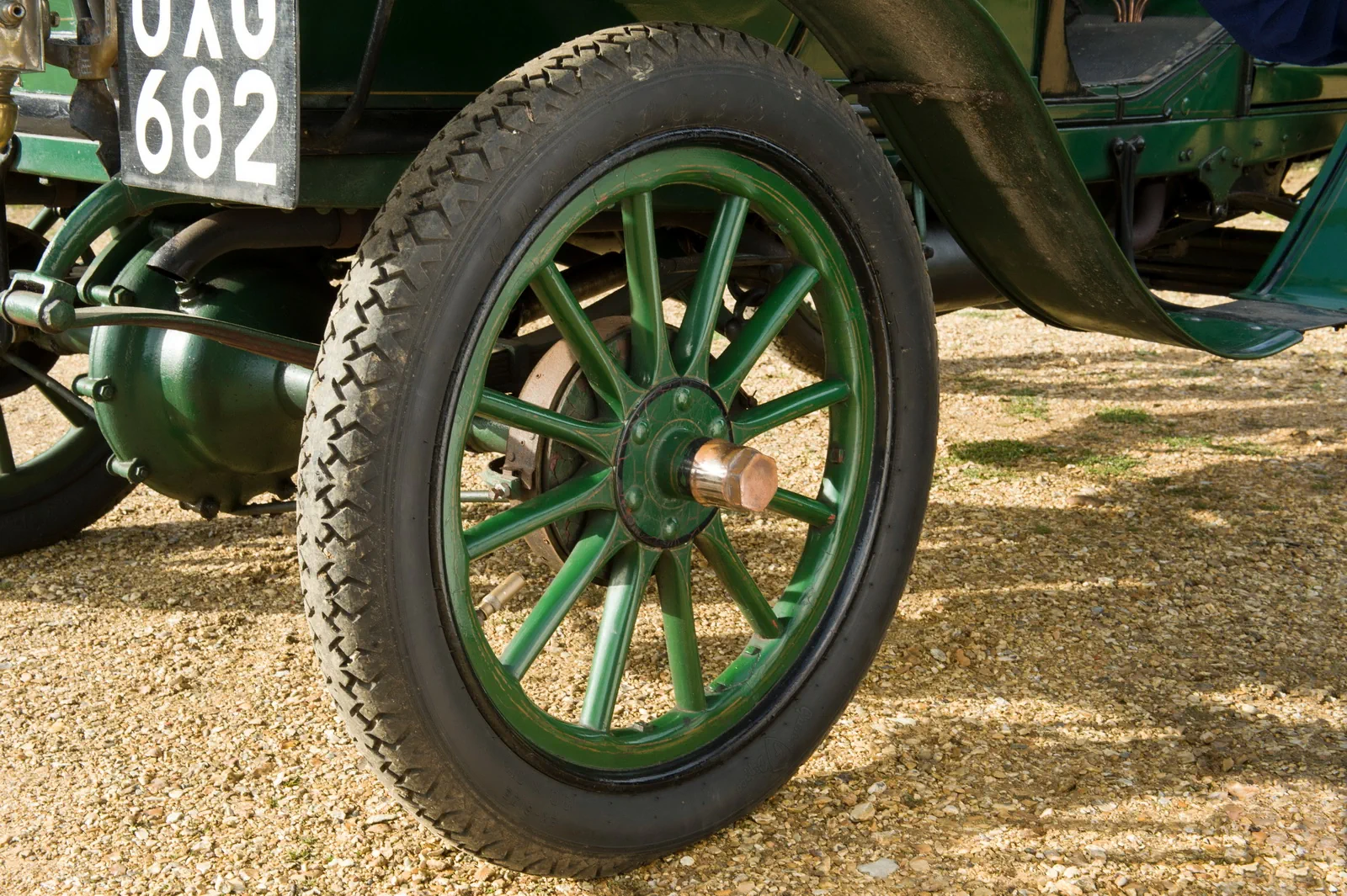 Колеса автомобиля Columbia Mark XLIII Two-Cylinder Rear Entrance Tonneau '1904