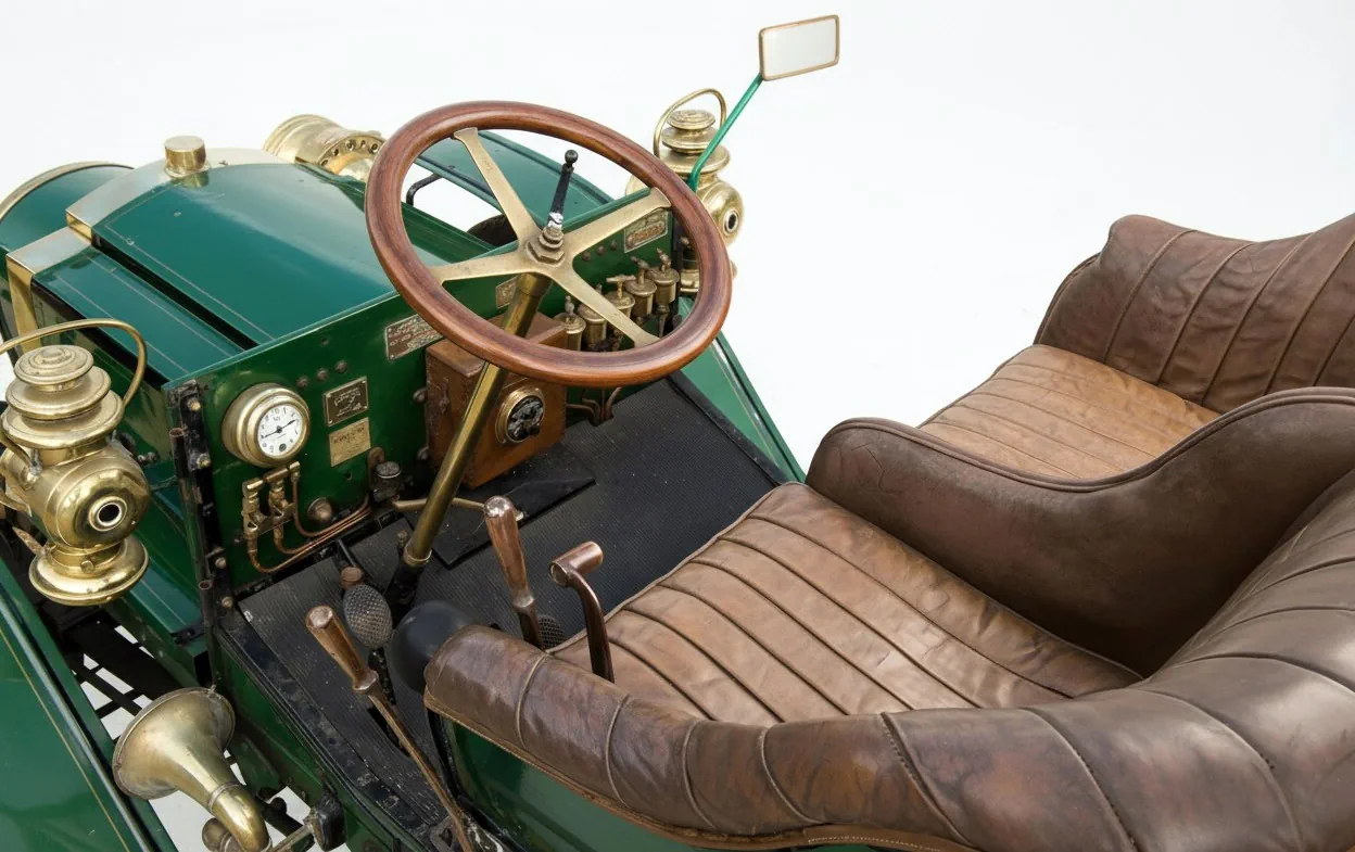 Интерьер Columbia Mark XLIII Two-Cylinder Rear Entrance Tonneau '1904