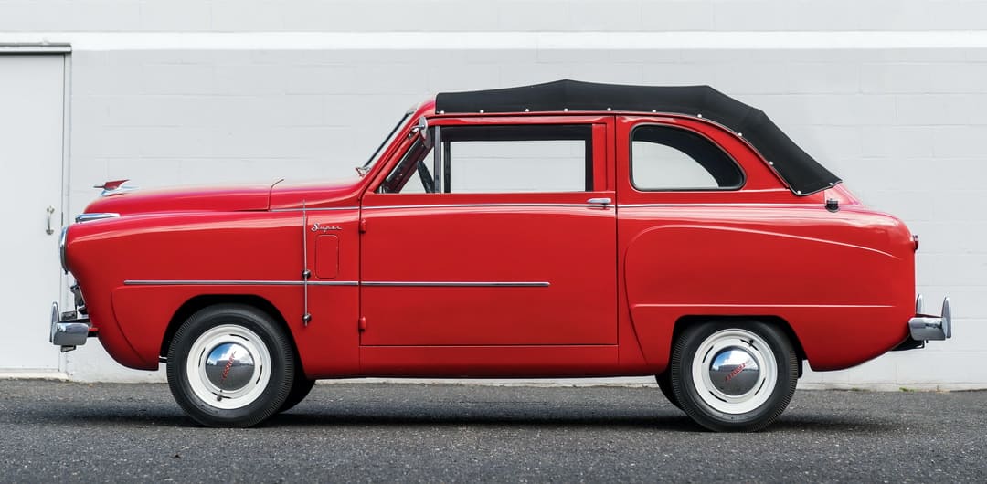 Crosley CD Super 2-door Convertible Sedan '1950-52 вид сбоку