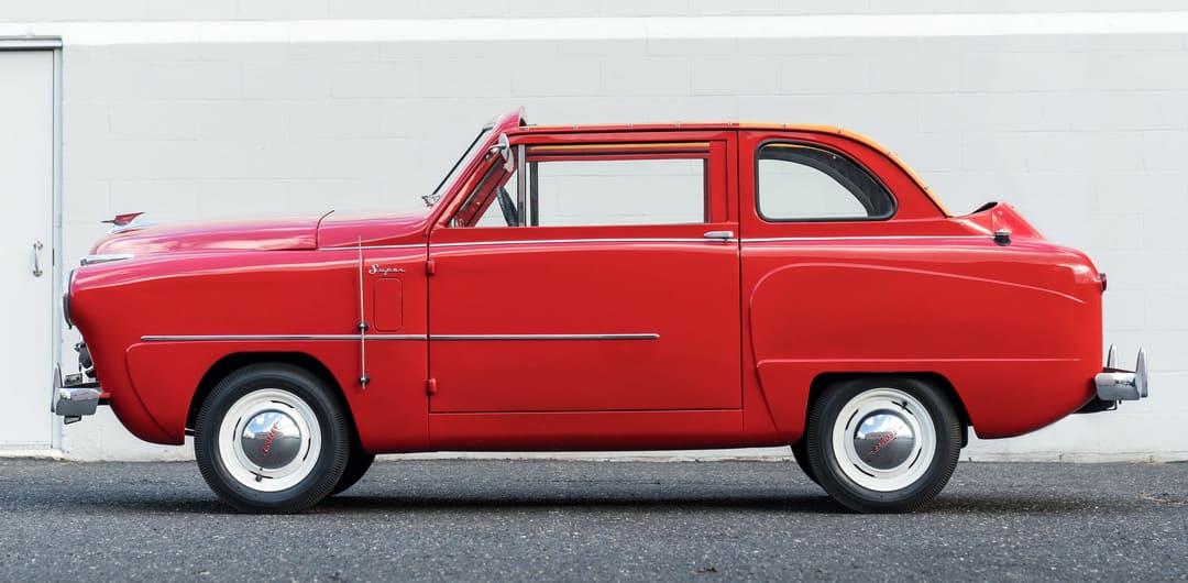 Crosley CD Super 2-door Convertible Sedan '1950-52 вид сбоку