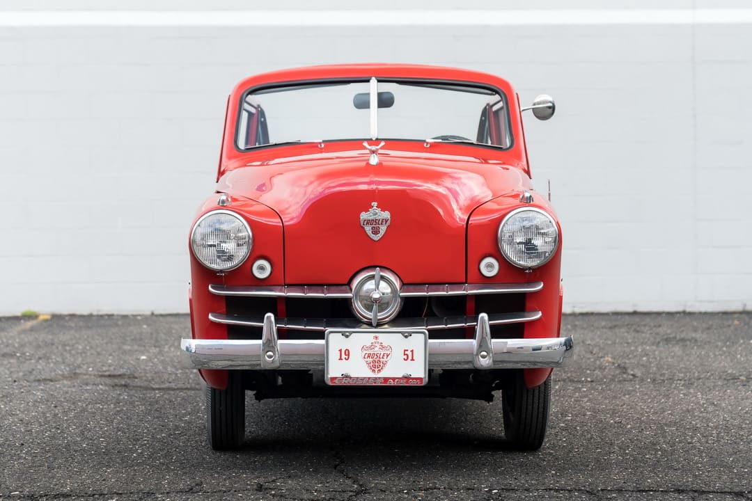 Crosley CD Super 2-door Convertible Sedan '1950-52 вид спереди