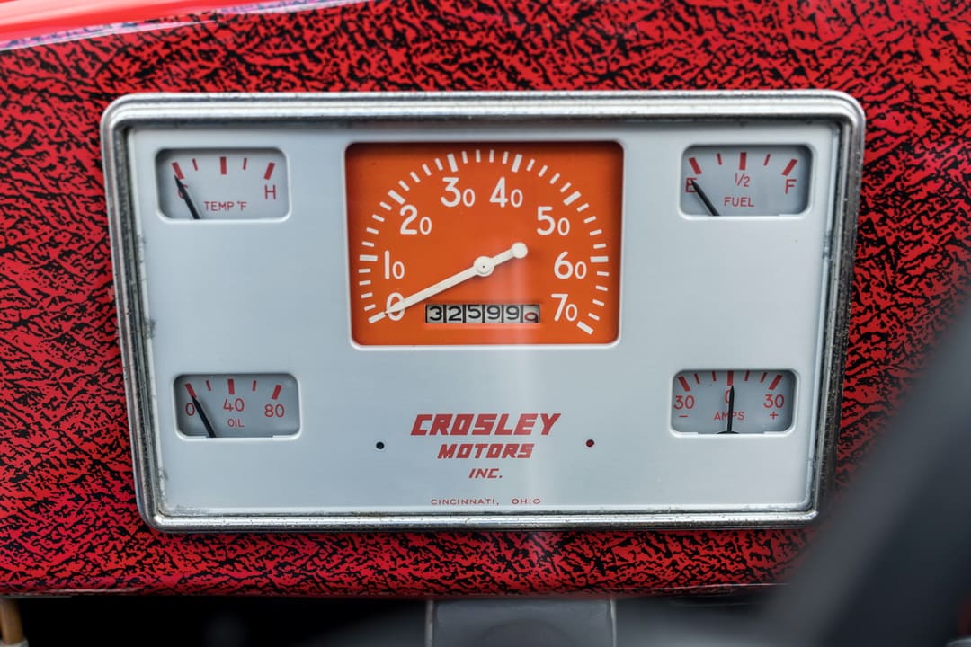 Панель приборов Crosley CD Super 2-door Convertible Sedan '1950-52