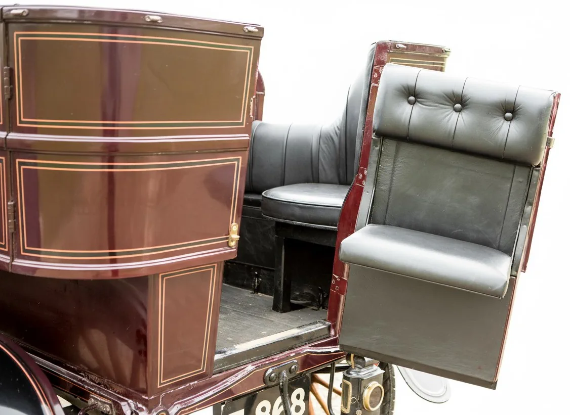 Задняя дверь в автомобиле Decauville 8½  HP Twin-Cylinder Four-Seat Rear-Entrance Tonneau '1901