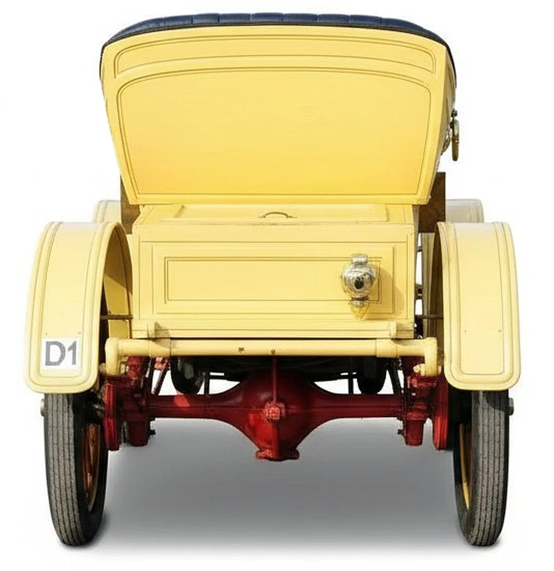 Decauville Roadster '1900 вид сзади