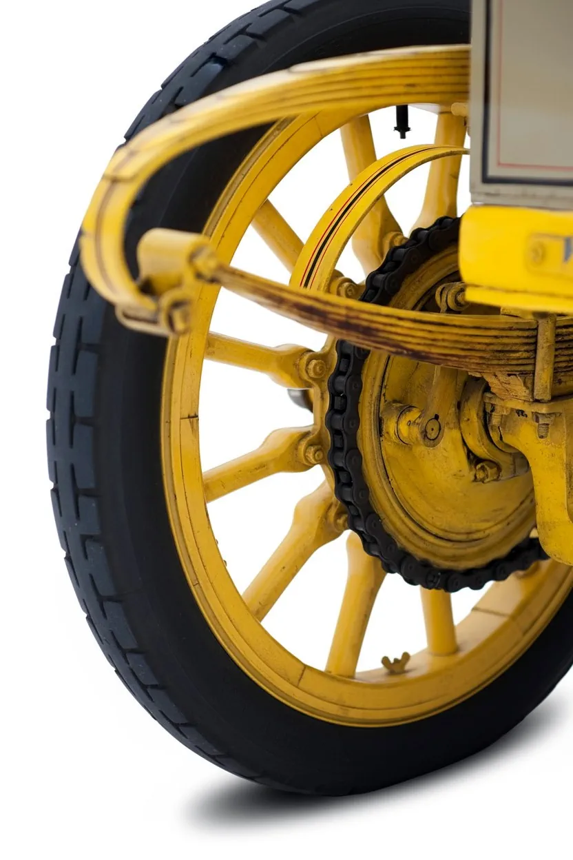 Цепная передача на задние колеса в автомобиле Delaugère & Clayette 24hp Type 4A '1904