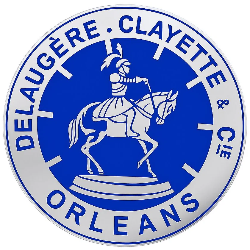 Логотип автомобильной компании Delaugère et Clayette