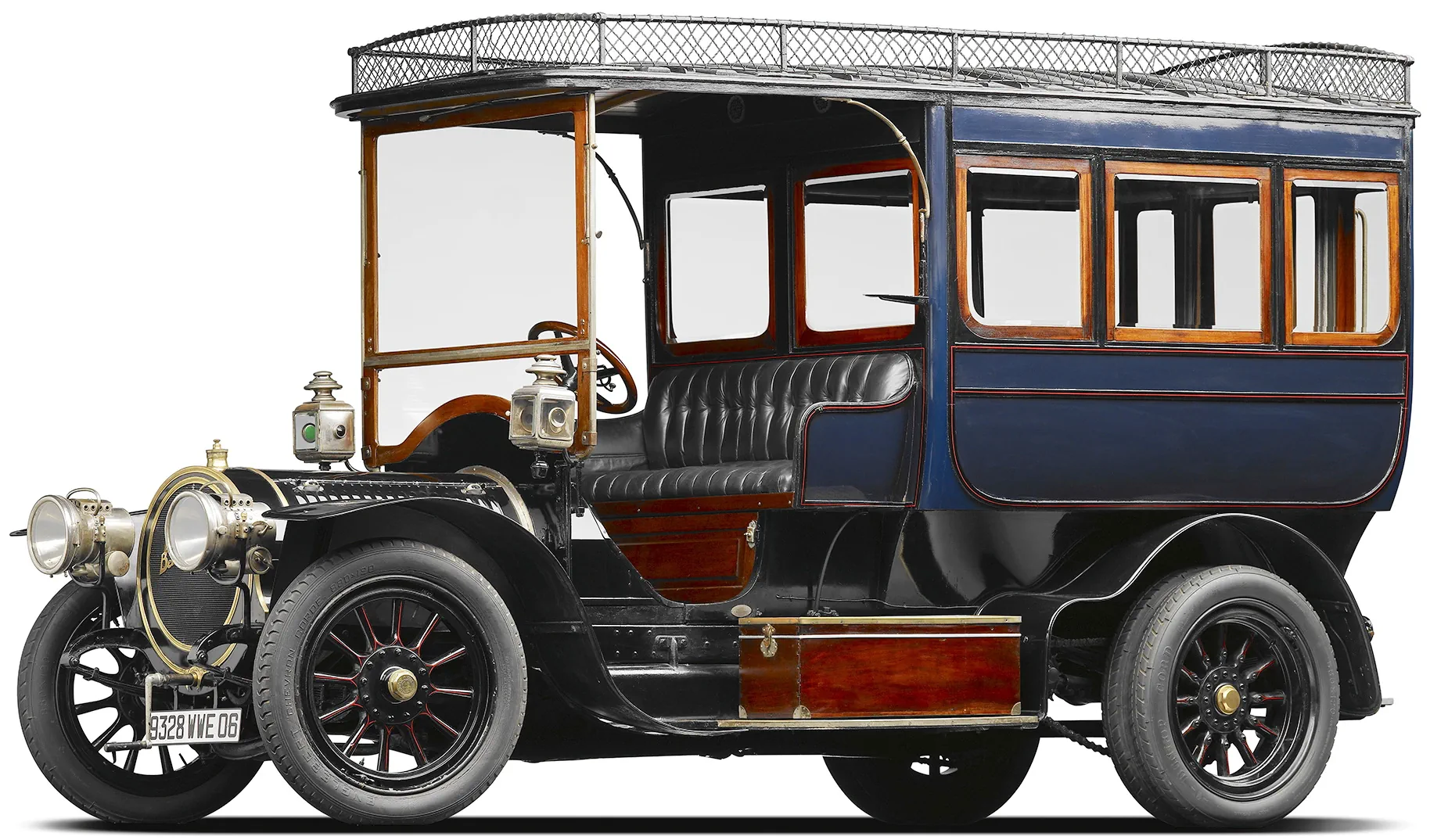 Старинный автомобиль Delaunay-Belleville 15 CV '1904-12