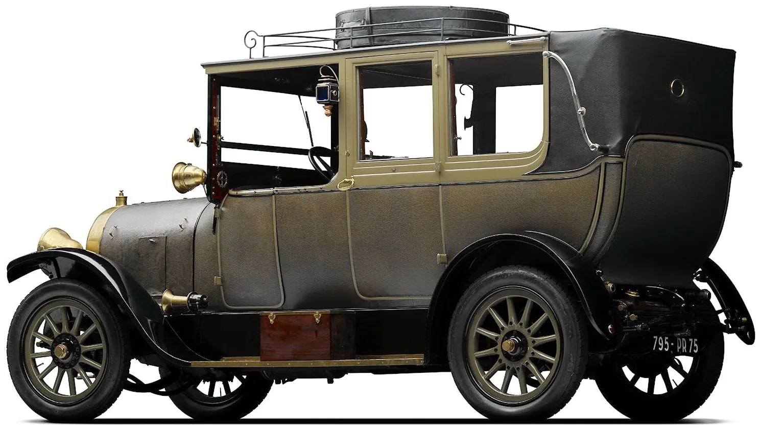Delaunay-Belleville 1A4 Landaulet '1914 вид сбоку под углом