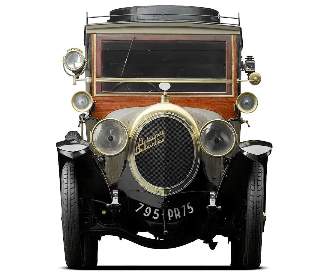 Delaunay-Belleville 1A4 Landaulet '1914 вид спереди